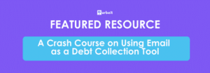 using email for debt collection